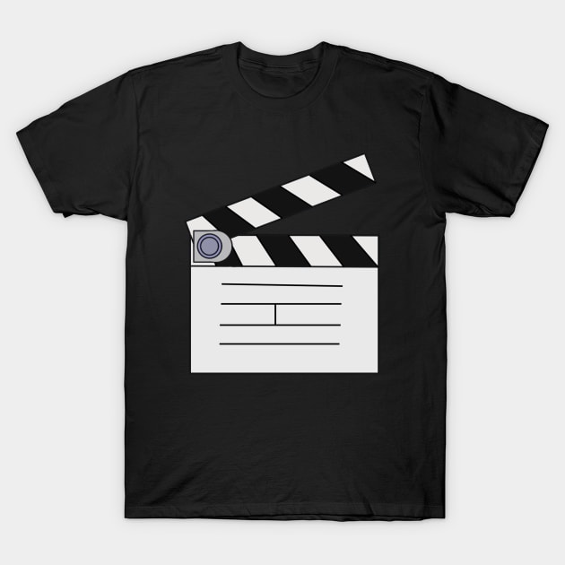 Clapperboard T-Shirt by DiegoCarvalho